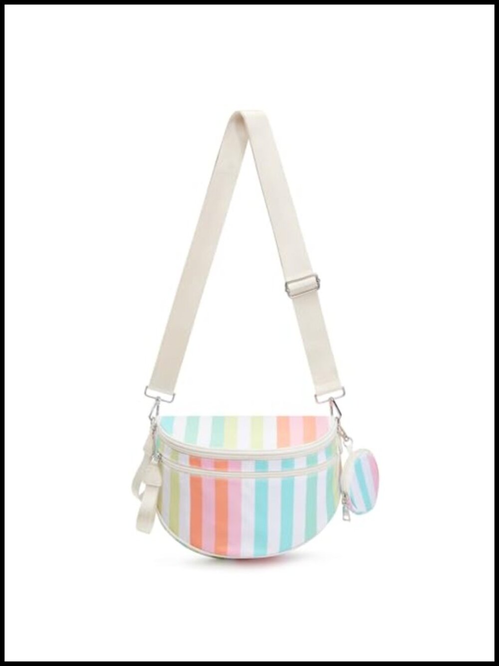 G4Free Crossbody Bum Bag Water Repellent Polyester Waist Pack